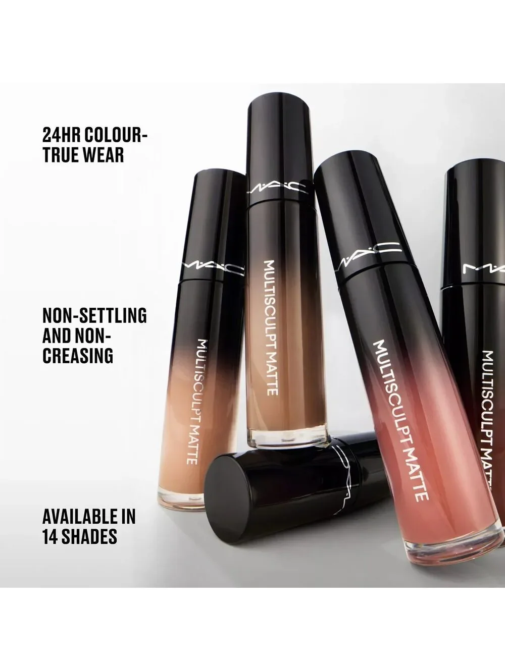 MAC Multisculpt Matte Liquid Colour in Painterly• Nude Matte • Eye & Face